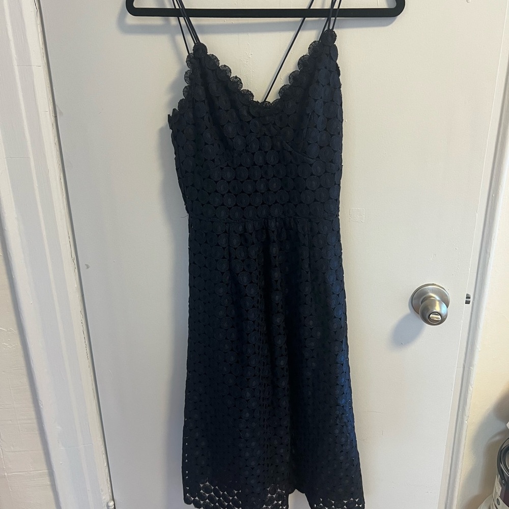 COPY - Whistles Blue Midi Dress with Timeless Elegance